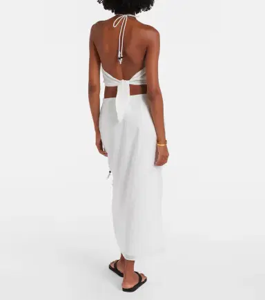 SIR Azura halterneck cotton top | Thumbnail 2 SIR Azura halterneck cotton top | Thumbnail 2