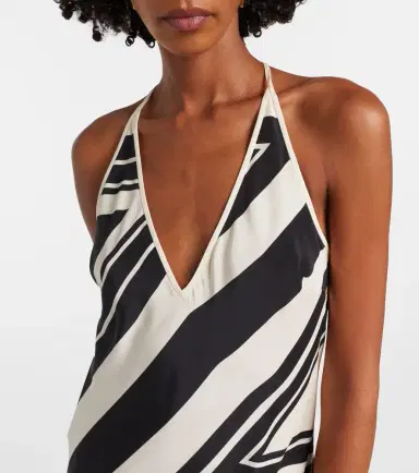 SIR Pietra printed silk crêpe maxi dress | Thumbnail 4 SIR Pietra printed silk crêpe maxi dress | Thumbnail 4