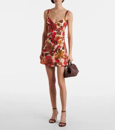 SIR Primrose floral linen minidress | Thumbnail 2 SIR Primrose floral linen minidress | Thumbnail 2