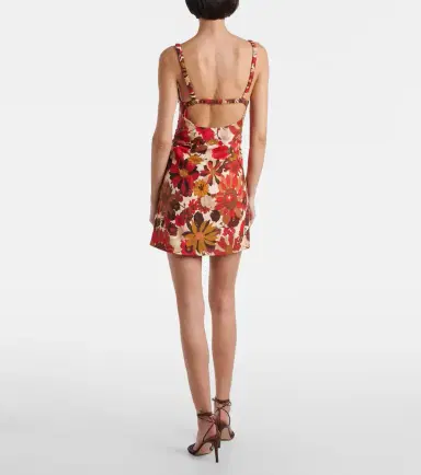 SIR Primrose floral linen minidress | Thumbnail 3 SIR Primrose floral linen minidress | Thumbnail 3
