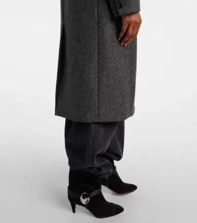 Isabel Marant Irene double-breasted virgin wool coat | Thumbnail 4 Isabel Marant Irene double-breasted virgin wool coat | Thumbnail 4