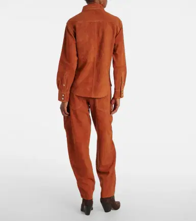 Isabel Marant Delcia suede shirt | Thumbnail 4 Isabel Marant Delcia suede shirt | Thumbnail 4