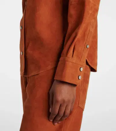 Isabel Marant Delcia suede shirt | Thumbnail 5 Isabel Marant Delcia suede shirt | Thumbnail 5