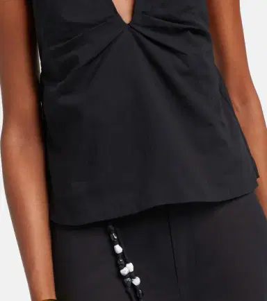 SIR Azura halterneck cotton top | Thumbnail 4 SIR Azura halterneck cotton top | Thumbnail 4