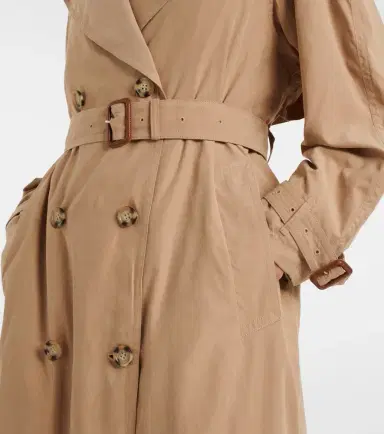 Isabel Marant Elea belted double-breasted coat | Thumbnail 4 Isabel Marant Elea belted double-breasted coat | Thumbnail 4