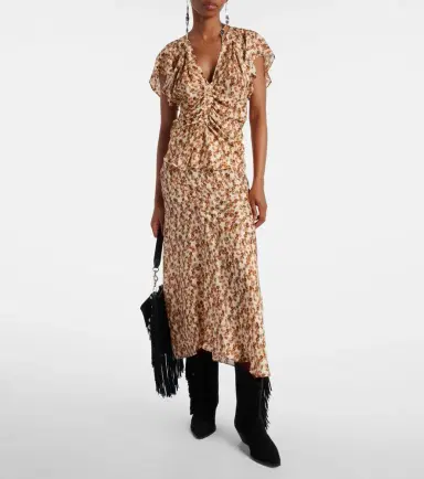Isabel Marant Lisanne printed midi skirt | Thumbnail 5 Isabel Marant Lisanne printed midi skirt | Thumbnail 5