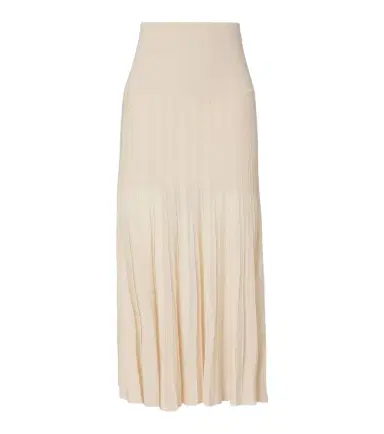 Isabel Marant Ezra pleated semi-sheer crêpe skirt | Thumbnail 1 Isabel Marant Ezra pleated semi-sheer crêpe skirt | Thumbnail 1