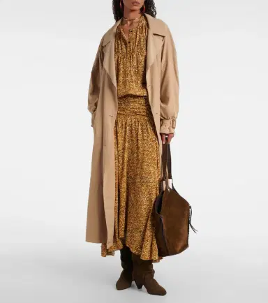 Isabel Marant Sally printed silk-blend blouse | Thumbnail 2 Isabel Marant Sally printed silk-blend blouse | Thumbnail 2