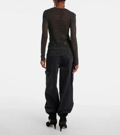 Isabel Marant Thalia lamé top | Thumbnail 4 Isabel Marant Thalia lamé top | Thumbnail 4
