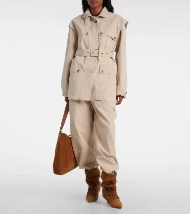 Marant Etoile Malika cotton jacket | Thumbnail 2 Marant Etoile Malika cotton jacket | Thumbnail 2