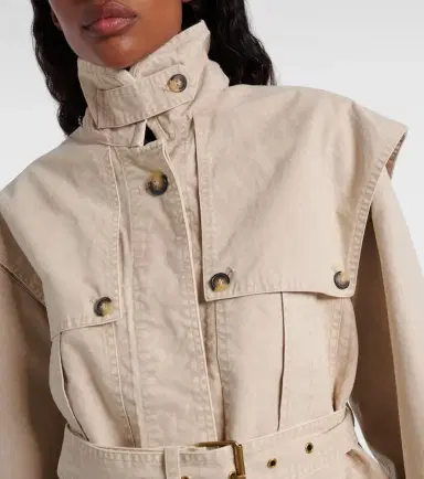 Marant Etoile Malika cotton jacket | Thumbnail 3 Marant Etoile Malika cotton jacket | Thumbnail 3