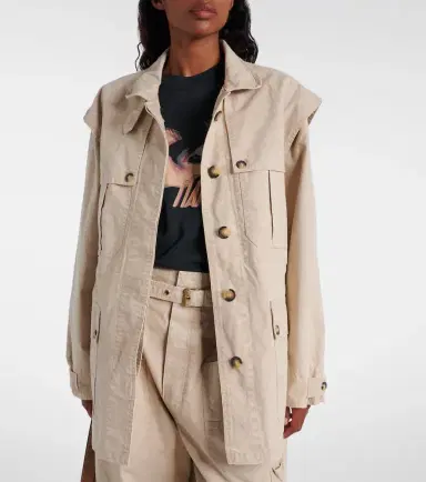 Marant Etoile Malika cotton jacket | Thumbnail 4 Marant Etoile Malika cotton jacket | Thumbnail 4