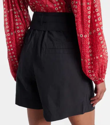 Marant Etoile Danica cotton-blend Bermuda shorts | Thumbnail 2 Marant Etoile Danica cotton-blend Bermuda shorts | Thumbnail 2