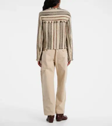 Marant Etoile Izaria cotton and wool-blend jacket | Thumbnail 3 Marant Etoile Izaria cotton and wool-blend jacket | Thumbnail 3