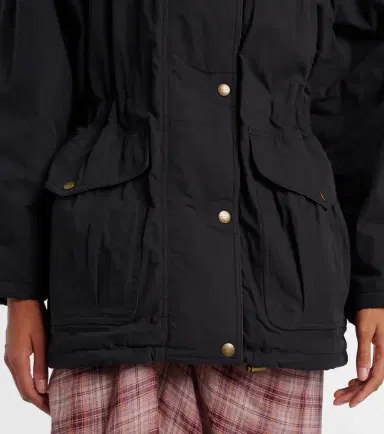 Marant Etoile Damone hooded cotton-blend jacket | Thumbnail 2 Marant Etoile Damone hooded cotton-blend jacket | Thumbnail 2
