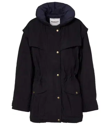 Marant Etoile Damone hooded cotton-blend jacket | Thumbnail 1 Marant Etoile Damone hooded cotton-blend jacket | Thumbnail 1