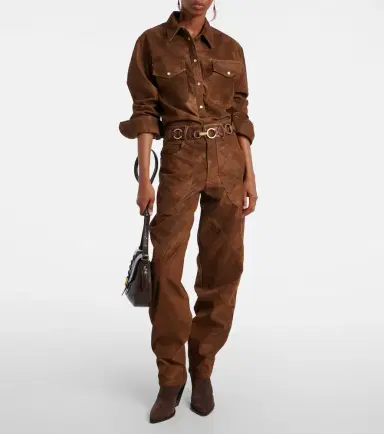 Marant Etoile Kelvina straight pants | Thumbnail 2 Marant Etoile Kelvina straight pants | Thumbnail 2