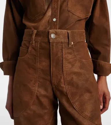 Marant Etoile Kelvina straight pants | Thumbnail 5 Marant Etoile Kelvina straight pants | Thumbnail 5