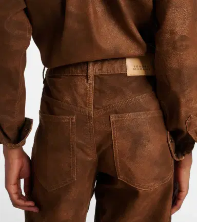 Marant Etoile Kelvina straight pants | Thumbnail 6 Marant Etoile Kelvina straight pants | Thumbnail 6