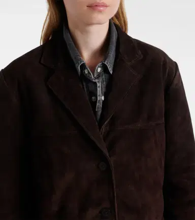 Staud Corrine suede jacket | Thumbnail 3 Staud Corrine suede jacket | Thumbnail 3