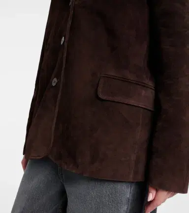 Staud Corrine suede jacket | Thumbnail 4 Staud Corrine suede jacket | Thumbnail 4