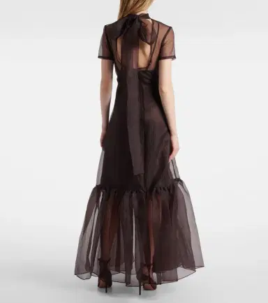 Staud Calluna organza maxi dress | Thumbnail 5 Staud Calluna organza maxi dress | Thumbnail 5