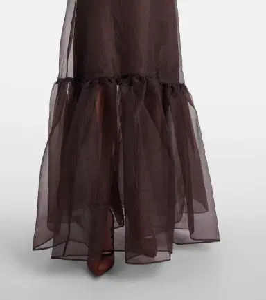 Staud Calluna organza maxi dress | Thumbnail 6 Staud Calluna organza maxi dress | Thumbnail 6