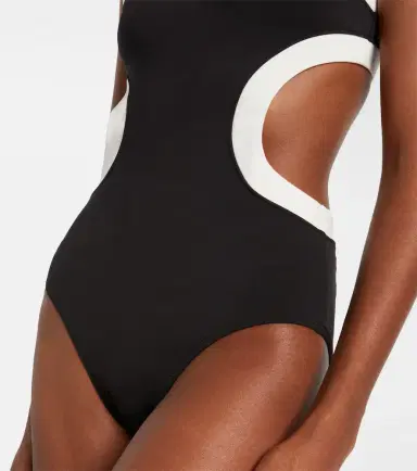Staud Dolce cutout swimsuit | Thumbnail 4 Staud Dolce cutout swimsuit | Thumbnail 4