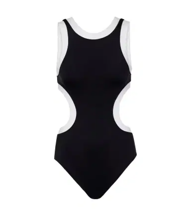 Staud Dolce cutout swimsuit | Thumbnail 1 Staud Dolce cutout swimsuit | Thumbnail 1