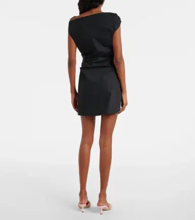 Staud Phare ruched cotton poplin minidress | Thumbnail 3 Staud Phare ruched cotton poplin minidress | Thumbnail 3