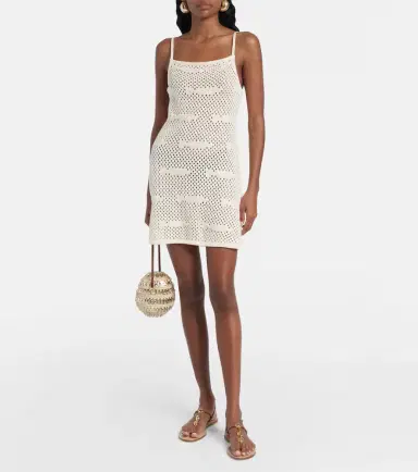 Staud Rio crochet cotton beach dress | Thumbnail 2 Staud Rio crochet cotton beach dress | Thumbnail 2