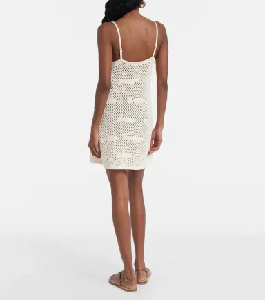 Staud Rio crochet cotton beach dress | Thumbnail 3 Staud Rio crochet cotton beach dress | Thumbnail 3
