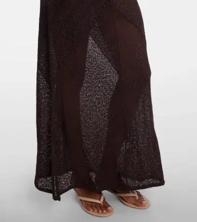 Staud Vera knitted open-back maxi dress | Thumbnail 5 Staud Vera knitted open-back maxi dress | Thumbnail 5