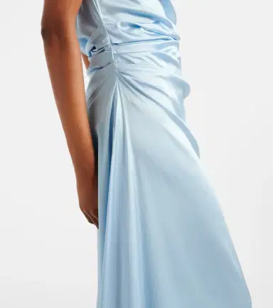 Staud Phare silk-blend satin cocktail dress | Thumbnail 4 Staud Phare silk-blend satin cocktail dress | Thumbnail 4