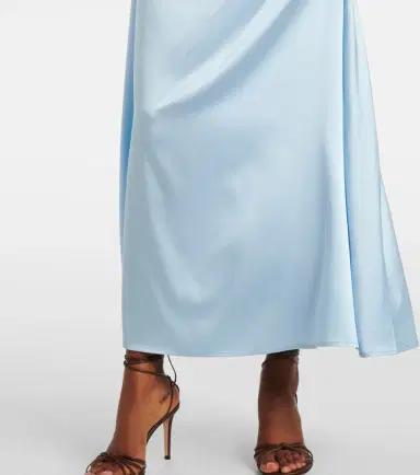 Staud Phare silk-blend satin cocktail dress | Thumbnail 6 Staud Phare silk-blend satin cocktail dress | Thumbnail 6