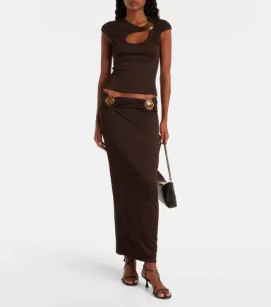 Christopher Esber Gathered maxi skirt | Thumbnail 2 Christopher Esber Gathered maxi skirt | Thumbnail 2