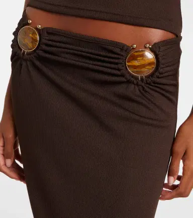 Christopher Esber Gathered maxi skirt | Thumbnail 3 Christopher Esber Gathered maxi skirt | Thumbnail 3
