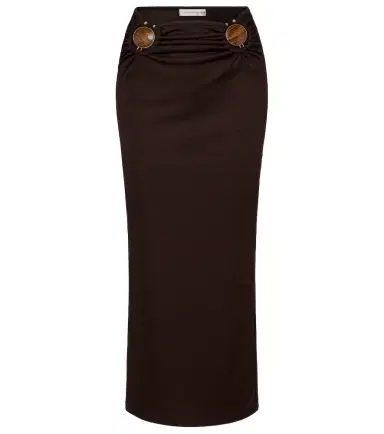 Christopher Esber Gathered maxi skirt | Thumbnail 1 Christopher Esber Gathered maxi skirt | Thumbnail 1