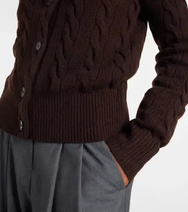 Polo Ralph Lauren Cable-knit wool and cashmere cardigan | Thumbnail 2 Polo Ralph Lauren Cable-knit wool and cashmere cardigan | Thumbnail 2