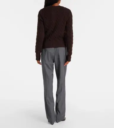 Polo Ralph Lauren Cable-knit wool and cashmere cardigan | Thumbnail 4 Polo Ralph Lauren Cable-knit wool and cashmere cardigan | Thumbnail 4
