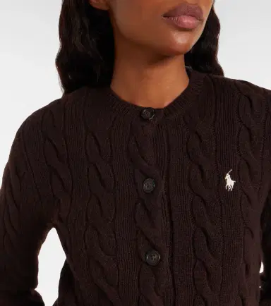 Polo Ralph Lauren Cable-knit wool and cashmere cardigan | Thumbnail 5 Polo Ralph Lauren Cable-knit wool and cashmere cardigan | Thumbnail 5