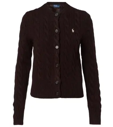 Polo Ralph Lauren Cable-knit wool and cashmere cardigan | Thumbnail 1 Polo Ralph Lauren Cable-knit wool and cashmere cardigan | Thumbnail 1