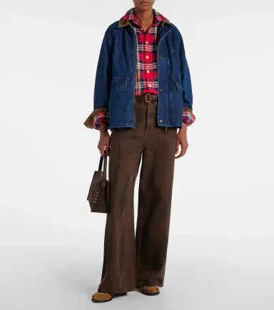 Polo Ralph Lauren Corduroy-trimmed denim jacket | Thumbnail 4 Polo Ralph Lauren Corduroy-trimmed denim jacket | Thumbnail 4