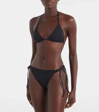Toteme Monogram pointelle bikini top | Thumbnail 3 Toteme Monogram pointelle bikini top | Thumbnail 3