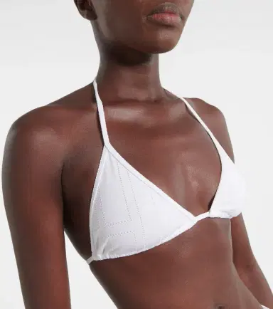 Toteme Monogram pointelle bikini top | Thumbnail 2 Toteme Monogram pointelle bikini top | Thumbnail 2