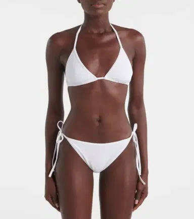 Toteme Monogram pointelle bikini top | Thumbnail 3 Toteme Monogram pointelle bikini top | Thumbnail 3