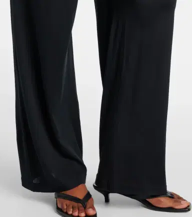 Toteme Cotton and silk straight pants | Thumbnail 3 Toteme Cotton and silk straight pants | Thumbnail 3