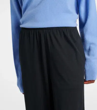 Toteme Cotton and silk straight pants | Thumbnail 5 Toteme Cotton and silk straight pants | Thumbnail 5