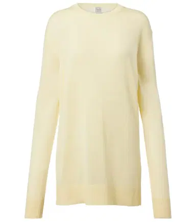 Toteme Oversized semi-sheer sweater | Thumbnail 1 Toteme Oversized semi-sheer sweater | Thumbnail 1