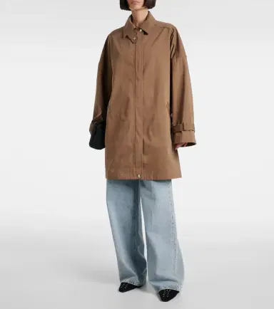 Toteme Oversized cotton jacket | Thumbnail 2 Toteme Oversized cotton jacket | Thumbnail 2